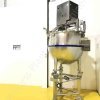 750 Ltr BCH Jacketed Tank with Top-Mounted Full-Sweep Scraped-Surface Mixer